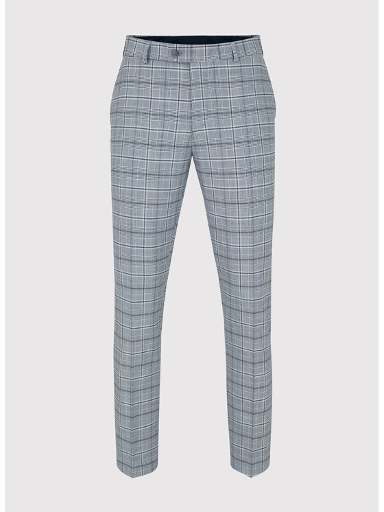Pako Lorente Pako Lorente Spodnie garniturowe P23SF-6G-032 Szary Slim Fit