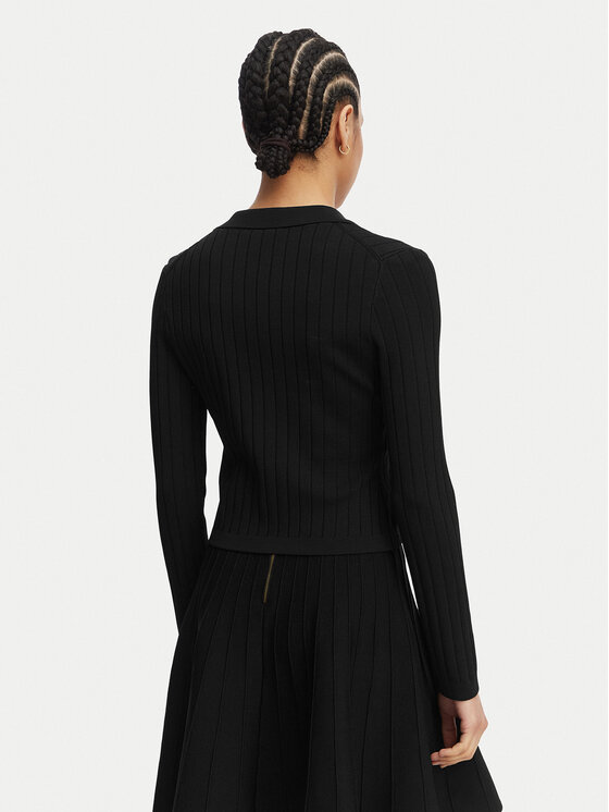 Guess Guess Kardigan W5YR11 Z0130 Crna Regular Fit