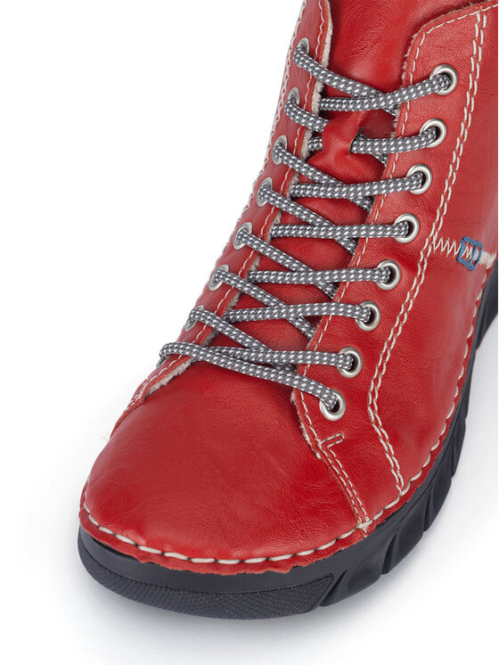 Rieker Rieker Botine 55020-33 Roșu