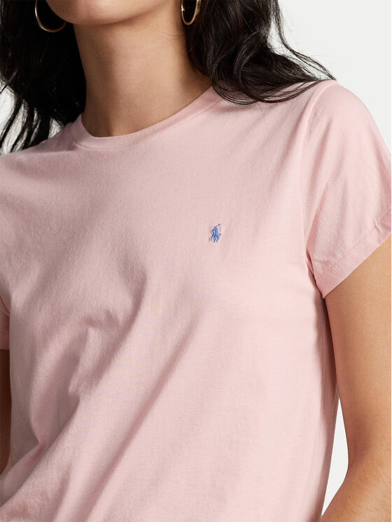 Polo Ralph Lauren Polo Ralph Lauren Тишърт 211898698004 Розов Regular Fit