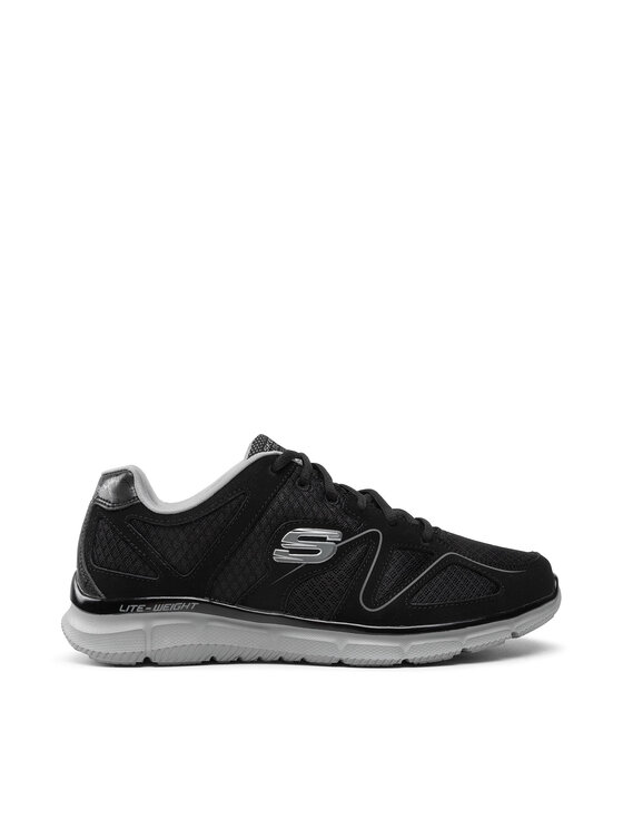 Skechers Skechers Sneakersy Flash Point 58350/BKGY Čierna