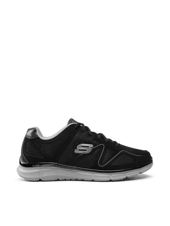 Sneakers Skechers Flash Point 58350/BKGY Negru