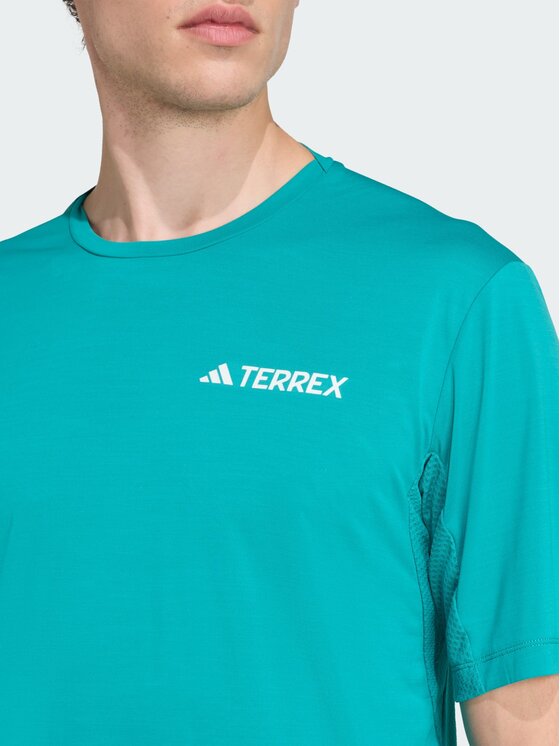 adidas adidas Koszulka techniczna Terrex Xperior Climacool+ Tee Zielony Regular Fit