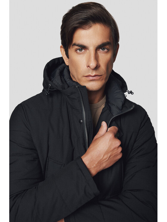 Lancerto Lancerto Kurtka puchowa Larvik KU097224000004 Czarny Regular Fit