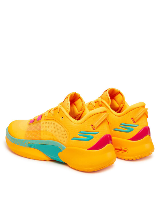 Skechers Skechers Sneakersy Skx Resagrip- 253007/NORG Pomarańczowy