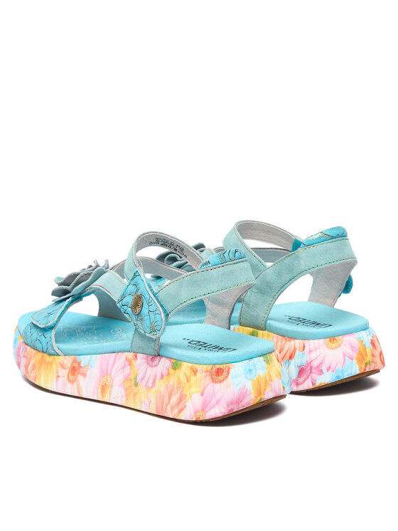 Laura Vita Laura Vita Босоніжки Nikito 01 Бірюзовий