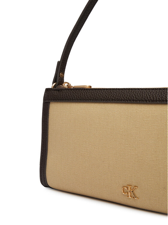 Calvin Klein Calvin Klein Rankinė Ck Canvas Convertible Pouch LV04F1126G Smėlio