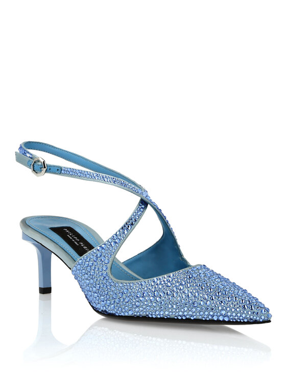 PHILIPP PLEIN PHILIPP PLEIN Czółenka 24321 Błękitny
