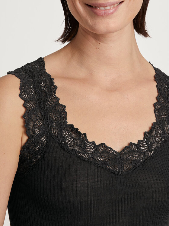 Calida Calida Tričko 12999 Čierna Slim Fit