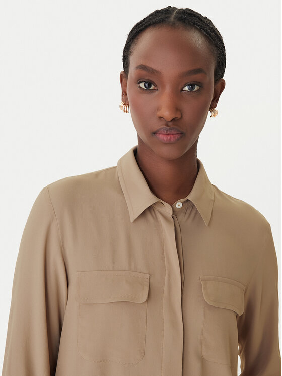 Marella Marella Krekls Febe 2613111051 Bēšs Regular Fit