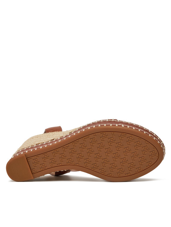 LAUREN RALPH LAUREN LAUREN RALPH LAUREN Espadrile 802940573002 Smeđa