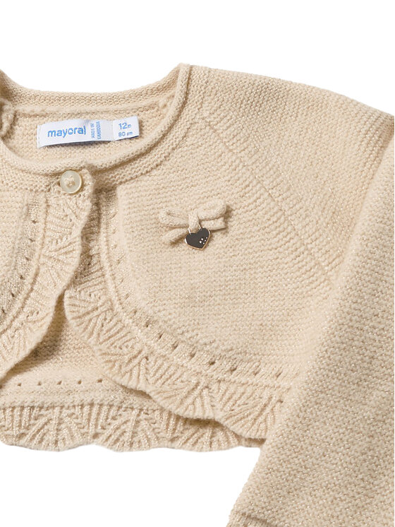 Mayoral Mayoral Bolero 308 Bež Regular Fit