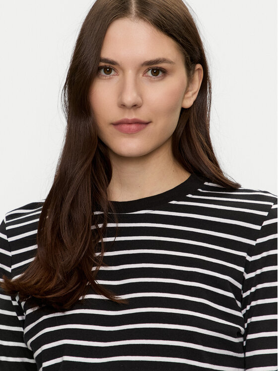 Brave Soul Brave Soul Μπλουζάκι LLT-248BETHANY Μαύρο Regular Fit
