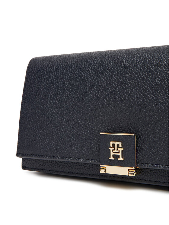 Tommy Hilfiger Tommy Hilfiger Torebka Th Her Mini Crossover Corp AW0AW17678 Granatowy