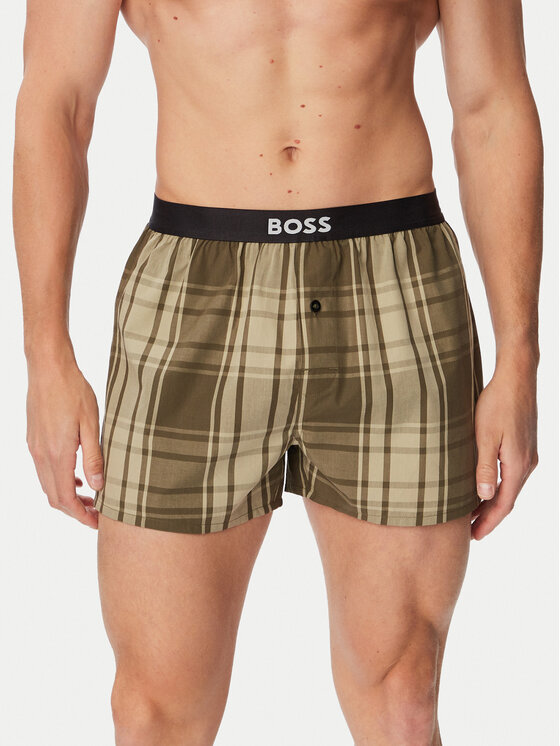 BOSS BOSS Komplet boksaric﻿ 2P Boxer 50535781 Zelena