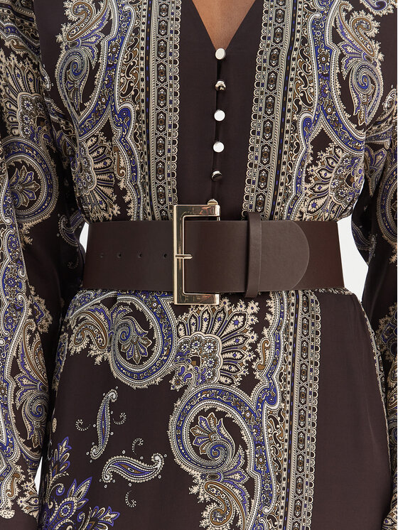 Liu Jo Liu Jo Kleid für den Alltag MF5394 TS117 Braun Regular Fit