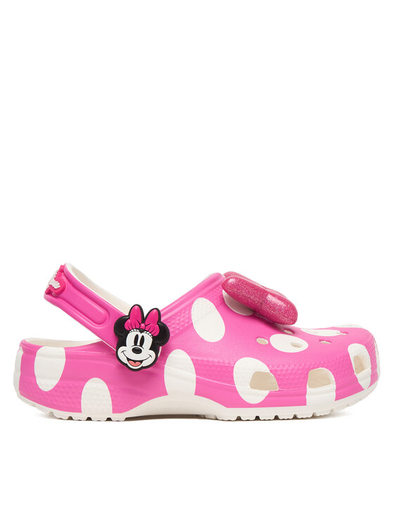 Crocs Şlapi Kids Minnie Mouse Classic Clog 212294 Roz