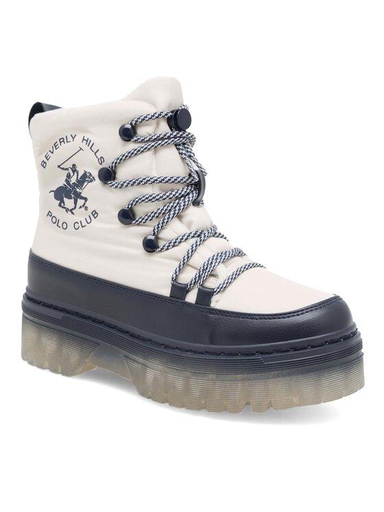 Beverly Hills Polo Club Beverly Hills Polo Club Schnürstiefeletten WS12888-01 Weiß