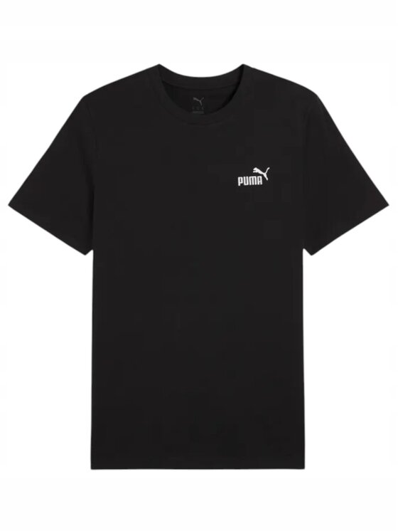 Puma Puma T-Shirt Ess Small No.1 Logo Tee 682534 Czarny Regular Fit
