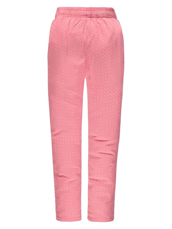 Kanz Kanz Spodnie materiałowe 1714054-2870 Różowy Basic Fit