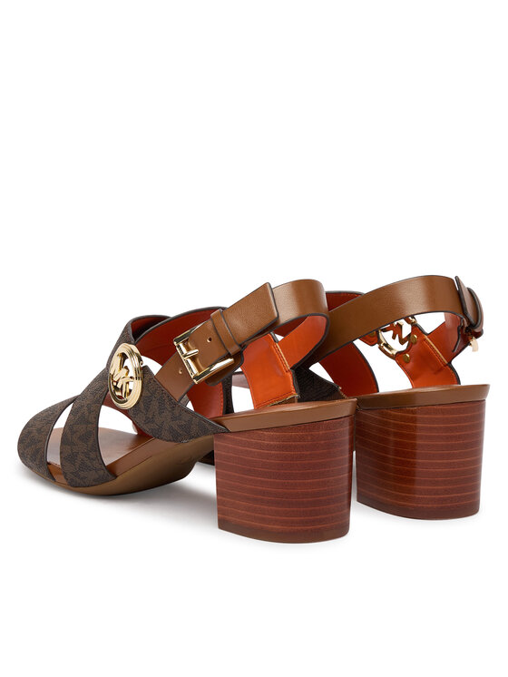 MICHAEL Michael Kors MICHAEL Michael Kors Sandali Vera Flex Mid 40S6VEMS1B Rjava