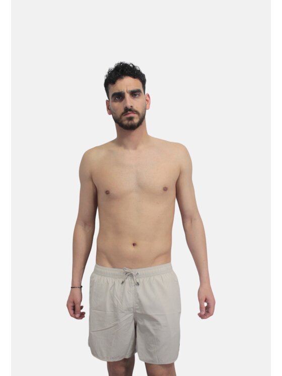 Emporio Armani Emporio Armani Costume da bagno costume - Emporio Armani - seersucker Black label Beige Regular Fit