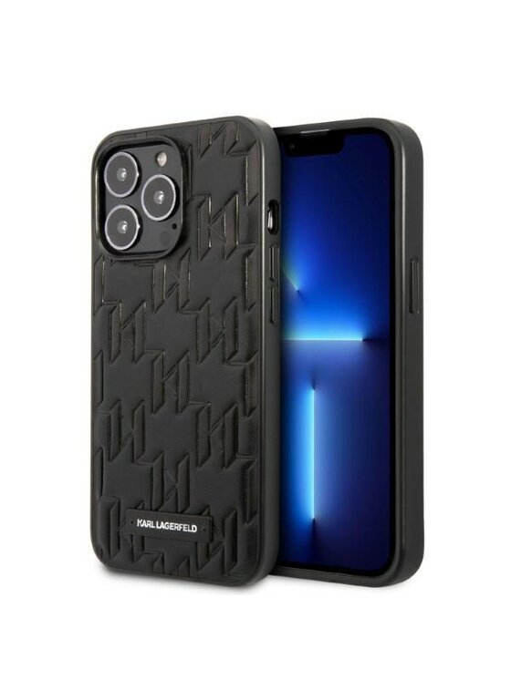 Etui na telefon KARL LAGERFELD, Czarne, iPhone 13 Pro Max