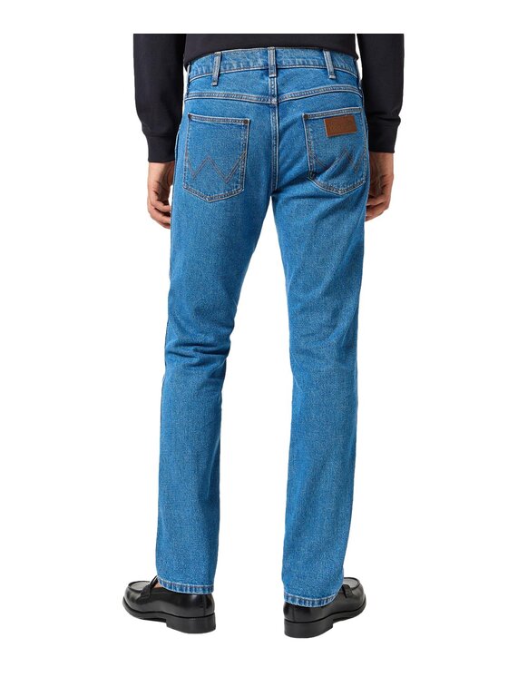 Wrangler Wrangler Jeansy 112355021 Niebieski Straight Fit