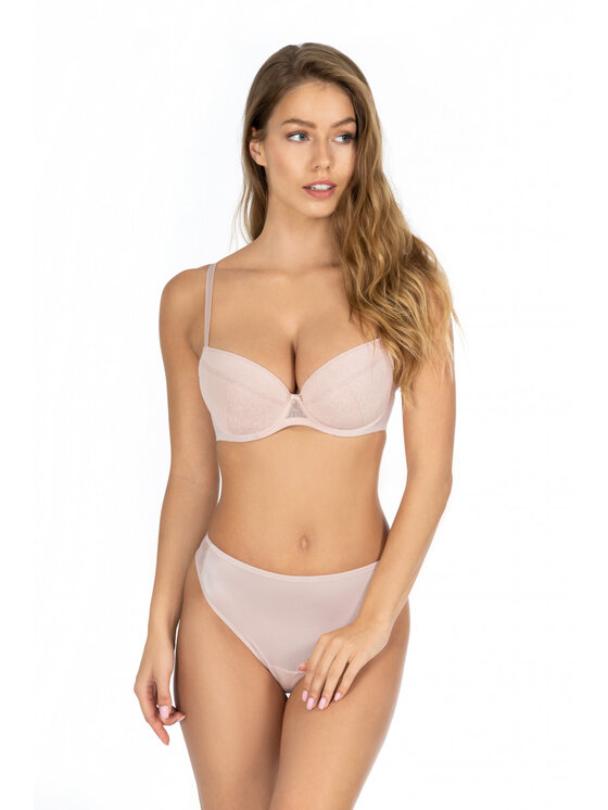 Rosme Rosme Biustonosz push-up Grand Beżowy