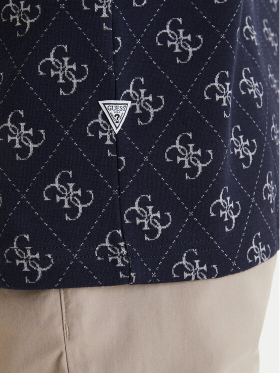 Guess Guess Тишърт 181533 Син Classic Fit