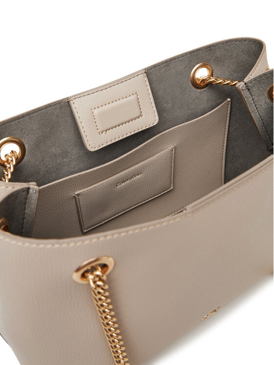 Calvin Klein Calvin Klein Torebka Minimal Monogram Shoulde LV04F3205G Beżowy