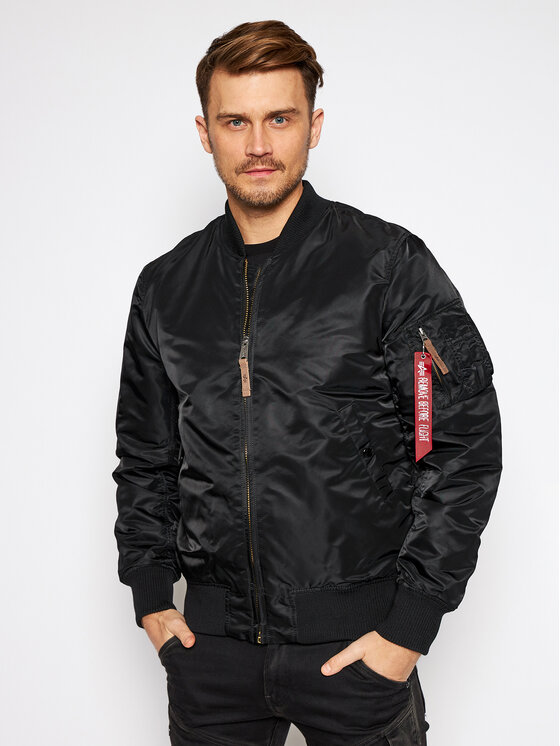 Alpha Industries Bomber Ma-1 Vf 59 Long 168100 Crna Slim Fit