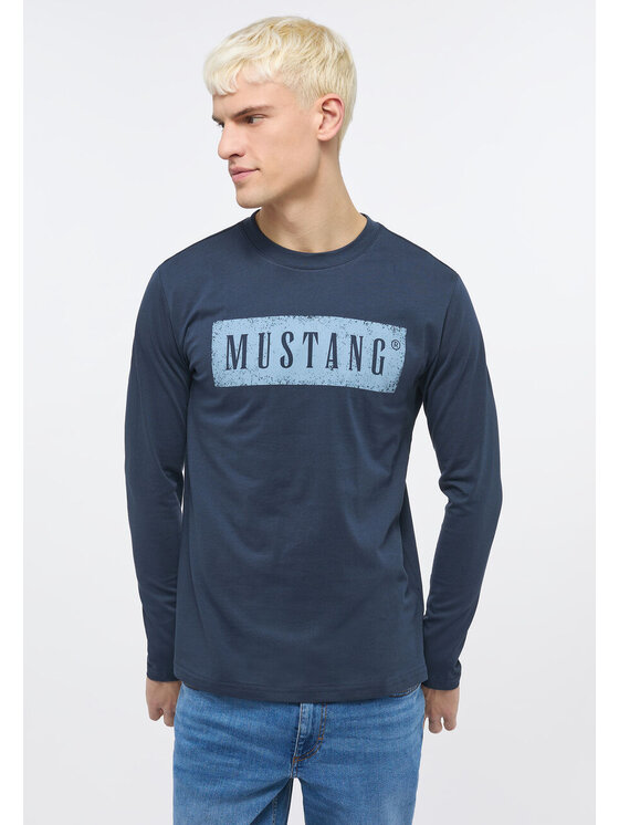 Mustang Mustang T-shirt ADRIAN C Blu Regular Fit