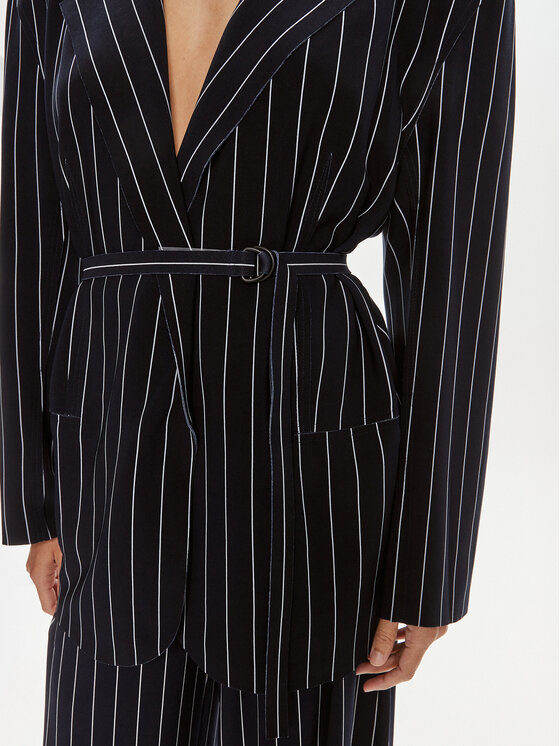 NORMA KAMALI NORMA KAMALI Sako KK1244PL158642 Tmavomodrá Oversize