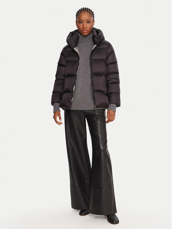 Hetregó Hetregó Daunenjacke Arina 8P600 25WD02 Schwarz Regular Fit