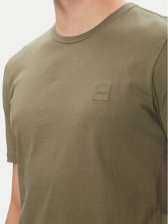 BOSS BOSS Tricou Tales 50508584 Verde Regular Fit