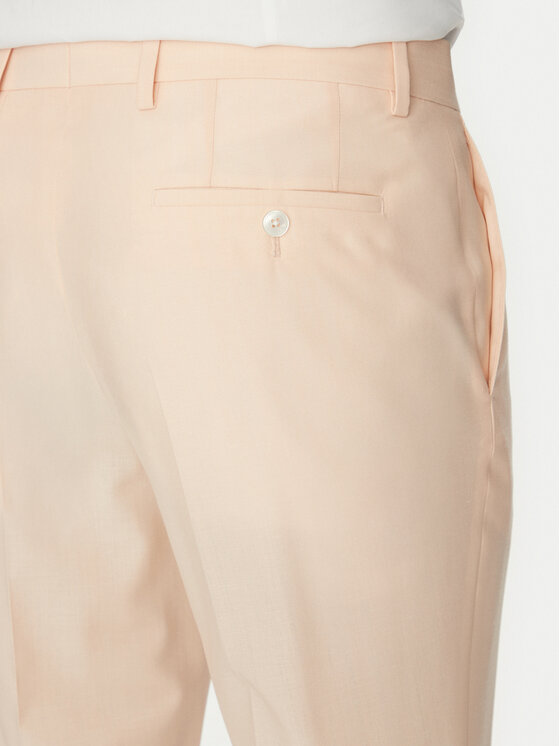 BOSS BOSS Garnitur H-Huge 50540759 Pomarańczowy Slim Fit