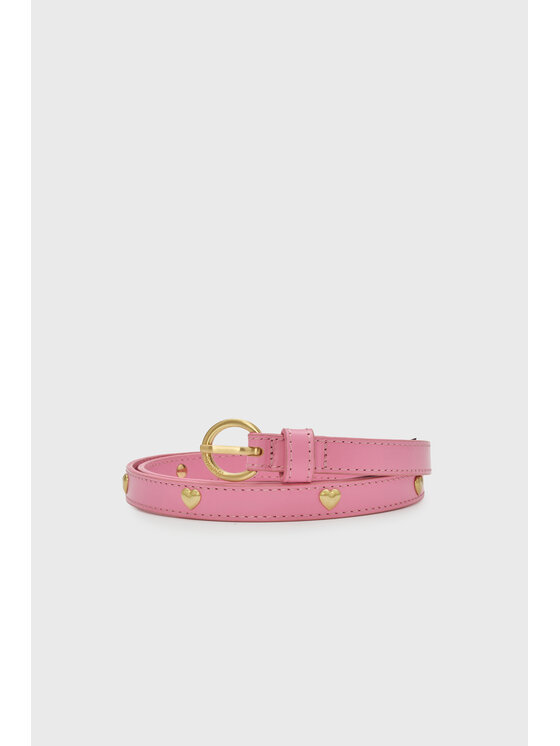 Fabienne Chapot Fabienne Chapot Pasek Bold Love Small Belt Różowy