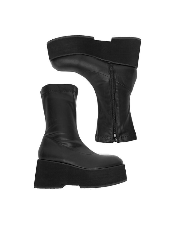 DeeZee DeeZee Μποτάκια W3LH164802 Μαύρο