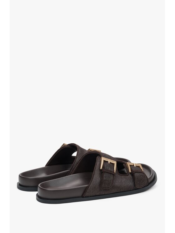 Estro Estro Παντόφλες ER00117197 Μαύρο