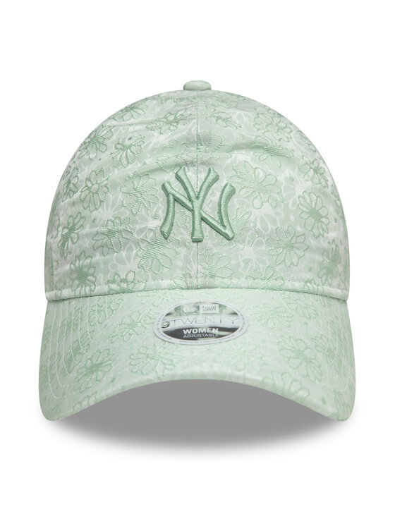 New Era New Era Kapa s šiltom New York Yankees Floral 9Twenty 60595377 Zelena