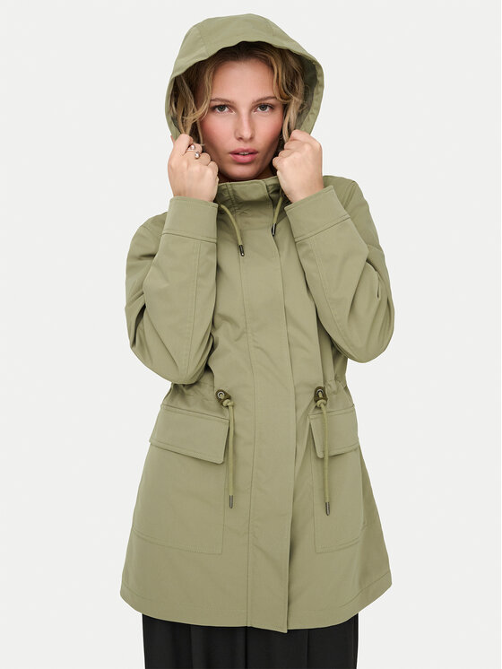 ONLY ONLY Parka Louise 15312869 Zelena Regular Fit