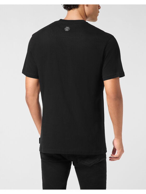 PHILIPP PLEIN PHILIPP PLEIN T-Shirt 26185 Czarny Regular Fit