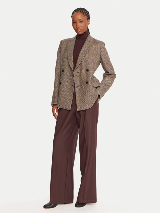 Weekend Max Mara Weekend Max Mara Giacca da abito Giove 2525046022 Marrone Regular Fit