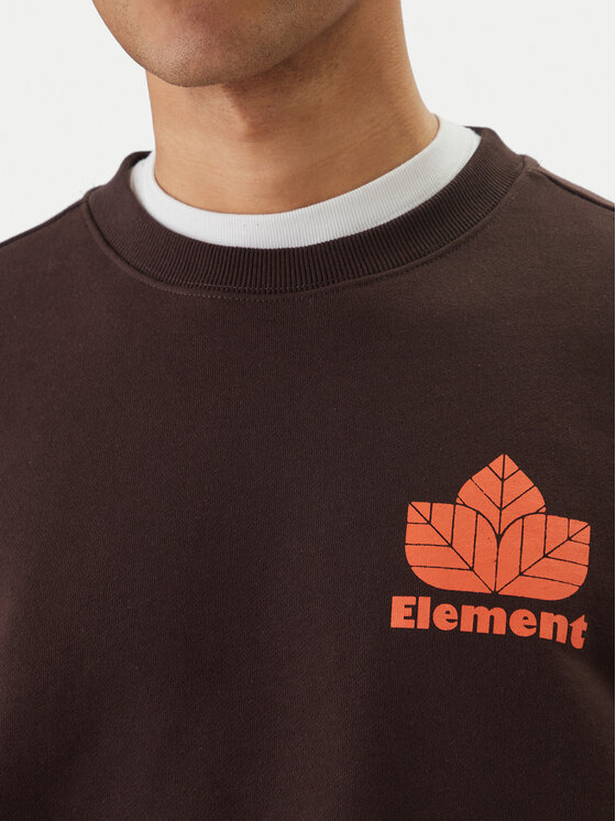 Element Element Mikina Sporting Cr ELYSF00308 Hnědá Regular Fit