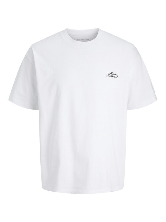 Jack & Jones Jack & Jones T-Shirt Dust 12292982 Biały Loose Fit