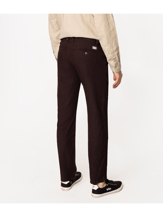 Lee Cooper Lee Cooper Spodnie materiałowe GALATA 3600 Czarny Comfort Fit