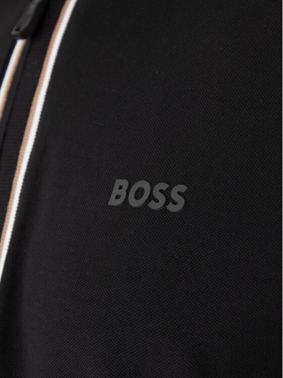 BOSS BOSS Polo marškinėliai 50555698 Juoda Regular Fit
