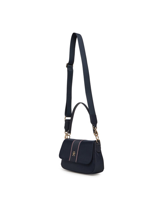 Tommy Hilfiger Tommy Hilfiger Táska Poppy Conv. Crossover Corp AW0AW17168 Sötétkék