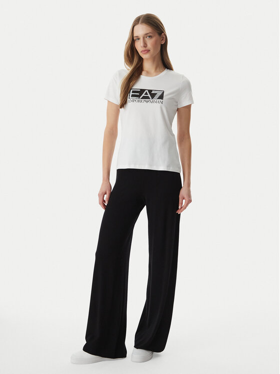 EA7 Emporio Armani EA7 Emporio Armani Тишърт 7W001093 AF10373 U0002 Бял Regular Fit